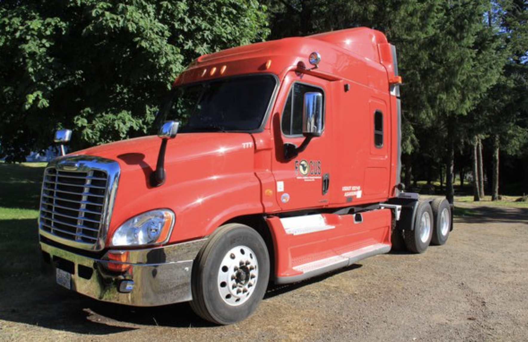 this image shows truck repair in Hanford, CA